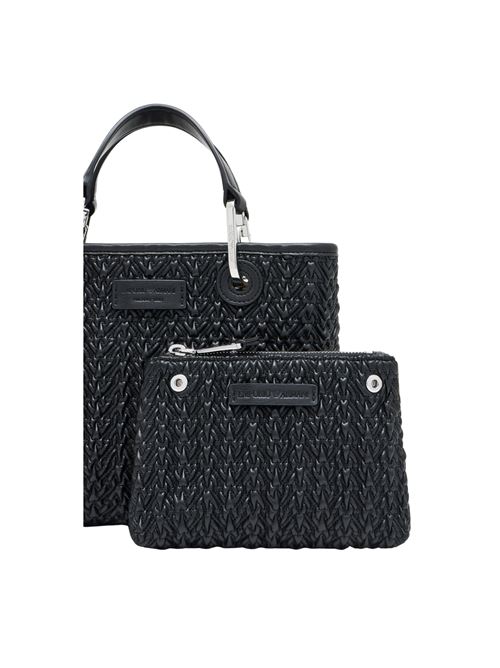 SHOPPER PICCOLA MYEA EFFETTO TRAPUNTATO EMPORIO ARMANI | EW000361 AF18941UC001